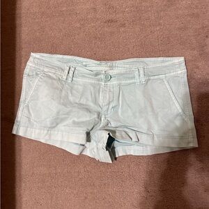 Mossimo Supply Co Mint Green Low Rise Shorts Size 12 Cuffed Hem Summer Casual